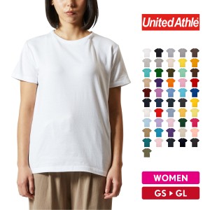 Tシャツ レディース 半袖 無地 UnitedAthle（ユナイテッドアスレ） ハイクオリティーTシャツ 5001-03