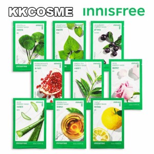 innisfree イニスフリー エナジーマスク / エネルギーマスク 10枚セット マスクパック マスクシート 韓国コスメ 正規品