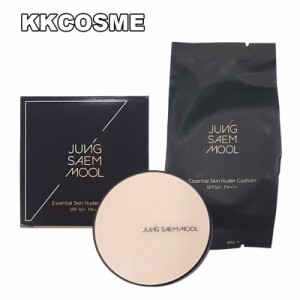 JUNG SAEM MOOL ジョンセンムル エッセンシャルスキンヌーダークッション / ロングウェアクッション spf50+ pa+++ 詰め替え用付き 韓国コ