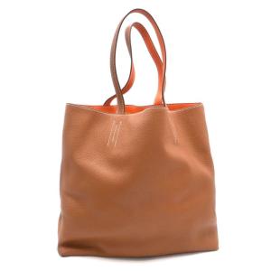 美品【エルメス】リバーシブルレザートートバッグ エルメス リバーシブルレザートートバッグ ハンドバッグ A刻印