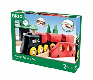 BRIO ( ブリオ ) クラシックレール 8の字セット [全22ピース] 対象年齢 2歳~ ( 電車 おもちゃ 木製 レール ) 33028