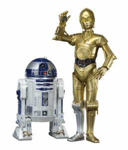 ★ コトブキヤ スター・ウォーズ ARTFX+ R2-D2 & C-3PO 1/10スケール PVC塗装済み簡易組立キット