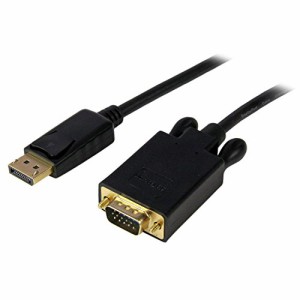 StarTech.com DisplayPort - VGA変換ケーブル 1.8m ディスプレイポート/ DP (オス) - VGA(オス) 1920