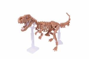 ナノブロック ティラノサウルス骨格モデル NBM-012