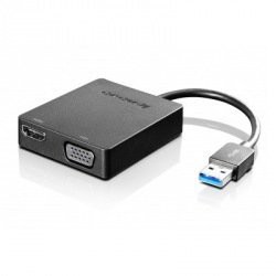 レノボ・ジャパン Lenovo ユニバーサル USB3.0-VGA/HDMIアダプター