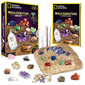 [ナショナルジオグラフィック]National Geographic Mega Gemstone Mine Dig Up 15 Real Gems w