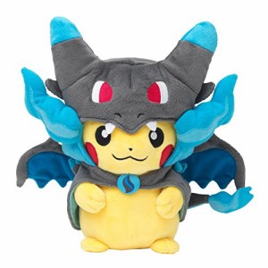 ポケモンセンターオリジナル ぬいぐるみ メガリザードンxのポンチョを着たピカチュウの通販はau Wowma ワウマ スウィッチ オン 商品ロットナンバー