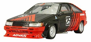 ENIF 1/43 トヨタ カローラ レビン N2仕様 1986 カスタム ADVAN #25 完成品