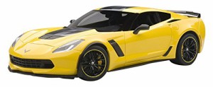 AUTOart 1/18 シボレー コルベット (C7) Z06 C7.R エディション (イエロー) 完成品