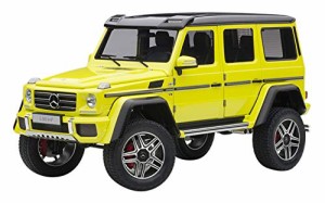 AUTOart 1/18 メルセデス・ベンツ G500 4×4スクエアード イエロー 完成品