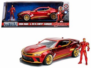 JADA TOYS 1:24SCALE MARVEL AVENGERS - IRON MAN & 2016 CHEVY CAMARO   マーベル　ア