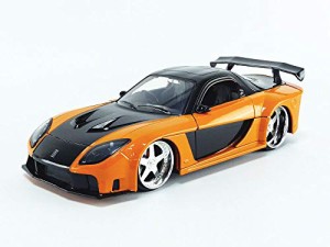 JADA TOYS ミニカー 1/24サイズ FAST&FURIOUS HAN’S MAZDA RX-7?ワイルド・スピード