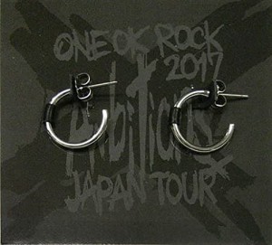 ONE OK ROCK（ワンオクロック） ピアス 2017“Ambitions”JAPAN TOUR 公式グッズ