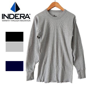 インデラミルズ indera mills サーマル ワッフル ロングＴシャツ インナー 800 810 65％ コットン　35％ ポリ アウトドア インデラ ミル