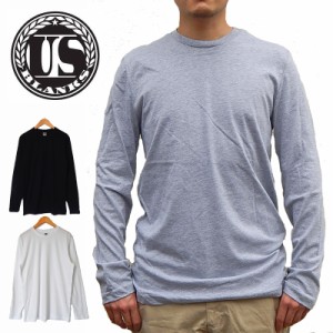 US BLANKS ロンT 長袖 Tシャツ USブランクス MADE IN USA アメリカ製 COTTON LONG SLEEVE T-SHIRT