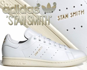 22.5cm 良品 adidas オリジナルス スタンスミス ホワイト ゴールド靴/シューズ