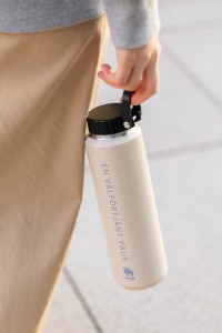 moz ステンレスボトル　水筒　ハンドル付き　710ml　水筒　ボトル　moz 保冷　保温　北欧　ヘラジカ　取っ手付き　かわいい　学生　社会