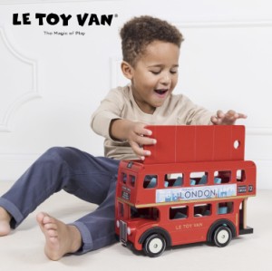ロンドンバス TV0270 LE TOY VAN ルトイヴァン ルトイバン 木のおもちゃ 木製玩具 かわいい おしゃれ 海外 イギリス クリスマス　プレゼ