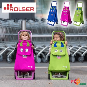 ロルサー ROLSER  ショッピングカート キャリーカート 子供用 折りたたみ 買い物 バッグ エコバッグ アウトドアワゴン ２輪 RS-Kids頑丈 