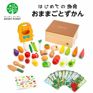 WOODYPUDDY はじめての食育 おままごとずかん おままごと 食育ずかん  ウッディプッディ G05-1202