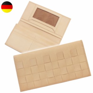 ブリー 長財布 メンズ 編み込み nature ネイチャーシリーズ ヌメ革 ナチュラルレザー 本革 BREE OBRA-NEW-65 【新品】【ブランド】