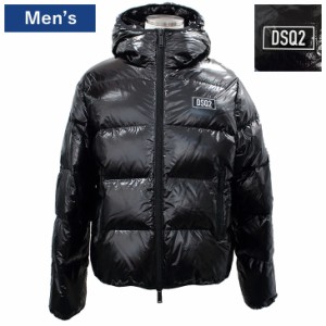 ディースクエアード ダウンジャケット メンズ 防寒着 DSQUARED2 DSQ2 PUFFER JACKET フード付き アウター アパレル ウェア 2021-2022年秋