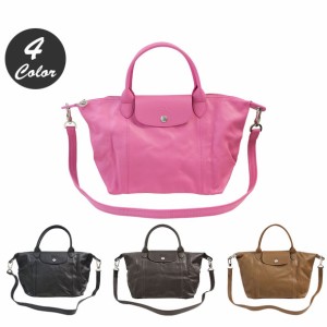 ロンシャン LONGCHAMP 折りたたみトートバッグ 2WAYバッグ 折り畳み ショルダーバッグ ル・プリアージュ・キュイール 1512-737【新品】