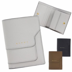マルニ MARNI 二つ折り財布 2つ折り財布 コンパクト財布 バイフォールドウォレット レディース PFMOQ14U07 LV520//PFMOQ14U07-LV520【新