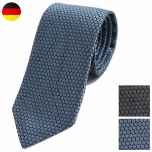 ヒューゴボス HUGO BOSS ネクタイ レギュラータイ 小紋 ドット 水玉 シルク ビジネス 30代 40代 2022年秋冬新作 50480079 10244584 01【