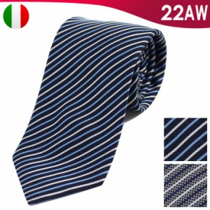 エルメネジルドゼニア Ermenegildo Zegna ネクタイ レギュラータイ ストライプ 30代 40代 50代 60代 100%シルク イタリア製 高級 2022年