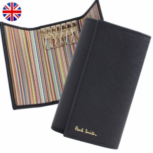ポールスミス キーケース 6連 メンズ レザー 本革 ブランド WALLET KCASE INTMUL Paul Smith 1981X-AMULTI【新品】