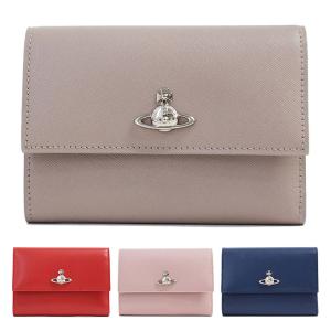 ヴィヴィアンウエストウッド Vivienne Westwood 三つ折り財布 3つ折り財布 コンパクト財布 PIMLICO CREDIT CARD WALLET WITH ZIP レディ