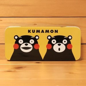 くまモン カンペンケース（イエロー）35216/KUMAMON ふでばこ 小物入れ カンカン 