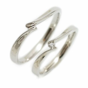 結婚指輪 マリッジリング プラチナ900 ダイヤモンド 2本セット 天然ダイヤ 【レビューを書いてポイント+3％】 品質保証書 金属アレルギー