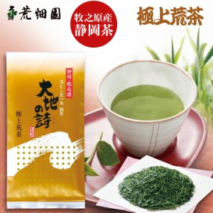 静岡茶 極上荒茶 100g お茶 緑茶 ギフト 日本茶 健康茶 静岡茶 荒畑園 プレゼント  お歳暮 ギフト 静岡新茶 静岡 茶 煎茶 深蒸し茶 深む