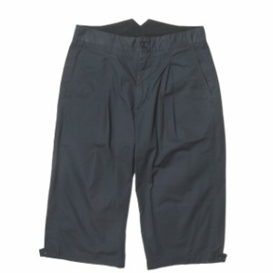 Engineered Garments エンジニアードガーメンツ WP Half Pant High Count Twill ハイカウントツイル1タッククロップドパンツ 30 ネイビー