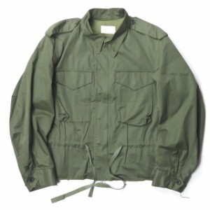 URU ウル 16SS 日本製 M-65 Military Jacket カットオフショートミリタリージャケット 16SUJ04 2 オリーブ アウター mc64041