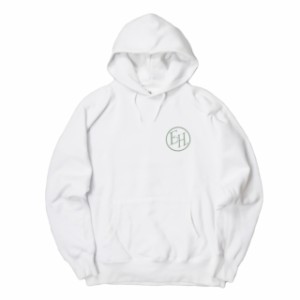 Expert Horror エキスパートホラー 19AW OLD ROUNDEL HOODIE ロゴプリントフーディー 1212-399-6883 L ホワイト スウェット プルオーバー