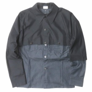 新品 NOBUYUKI MATSUI ノブユキマツイ 20SS 日本製 WATER PROOF TOP&DENIM TOP レイヤードデニムジャケット フリー Gジャン 撥水