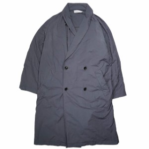 Graphpaper グラフペーパー 20AW 日本製 Germent Dyed Shop Coat ガーメントダイ ショップコート GM203-50054 1 D.GRAY オーバーコート