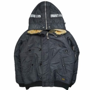 NEIGHBORHOOD ネイバーフッド 17AW N-2D / N-JKT N-2 フライトジャケット 172SZNH-JKM05 M ブラック PRIMALOFT アウター