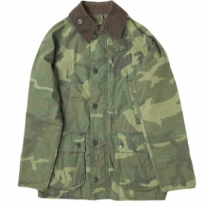 Barbour バブアー BEDALE CAMO ビデイル カモ 1301002 XXS カモフラージュ コットン/ナイロン ノンオイル ジャケット アウター