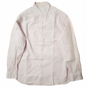 BEAUTY&YOUTH UNITED ARROWS ビューティーアンドユース 日本製 オックスキャンディーストライプビッグシャツ 1211-218-7145 S ピンク