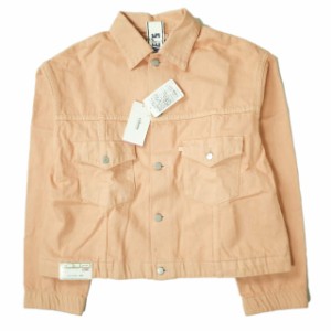 新品 WESTOVERALLS ウエストオーバーオールズ 20SS 857B DENIM TRACKER JACKET デニムトラッカージャケット S PALE ORANGE Gジャン 3rd