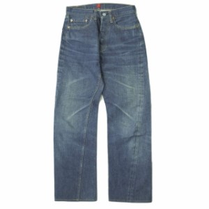 RESOLUTE リゾルト 日本製 710 Tight Straight(66モデル) スリムセルビッチデニムパンツ 28 インディゴ LEVIS 501 ジーンズ ボトムス