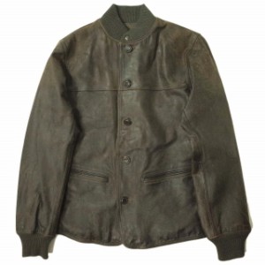 新品 RRL ダブルアールエル 21AW Leather Car Coat レザーカーコート XS ダークブラウン カウハイド レザージャケット Double RL