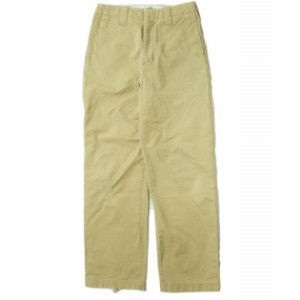 Acne Studios アクネストゥディオズ 18AW Straight Legged Trousers - Stiff Cotton Twill チノパンツ FN-MN-TROU000019 46 ベージュ