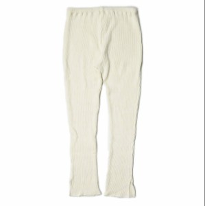 H BEAUTY&YOUTH エイチ ビューティーアンドユース 日本製 COTTON RIB PANTS コットンリブニットパンツ 1614-299-4769 Free オフホワイト