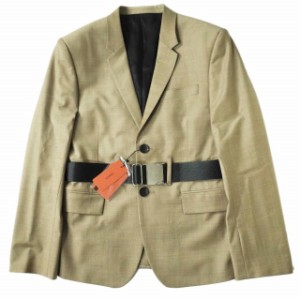 新品 LIBERUM リベルム 20AW 日本製 BELTED TAILORED JACKET ベルテッドテーラードジャケット 2020AW-JK02 1 BEIGE アウター