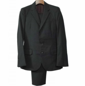 ISAMU KATAYAMA BACKLASH バックラッシュ THE WOOL SUIT ウール2Bジャケット & スラックス 1305-03/1305-01 1 BLACK スーツ セットアップ